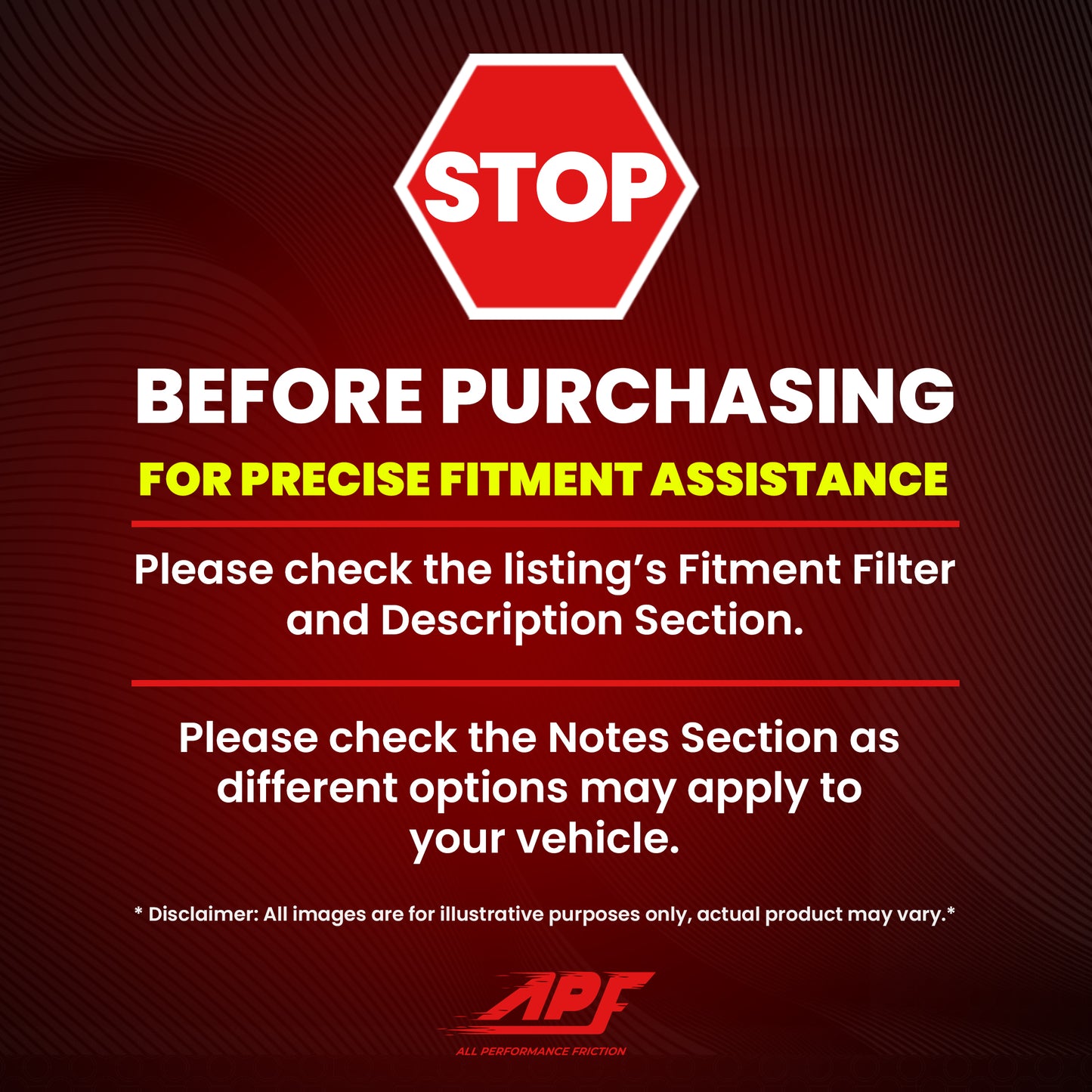 APF All Performance Friction Front Pads compatible with 2009-2019 Nissan 370Z Ceramic Carbon Fiber Brake Pads | $71.93