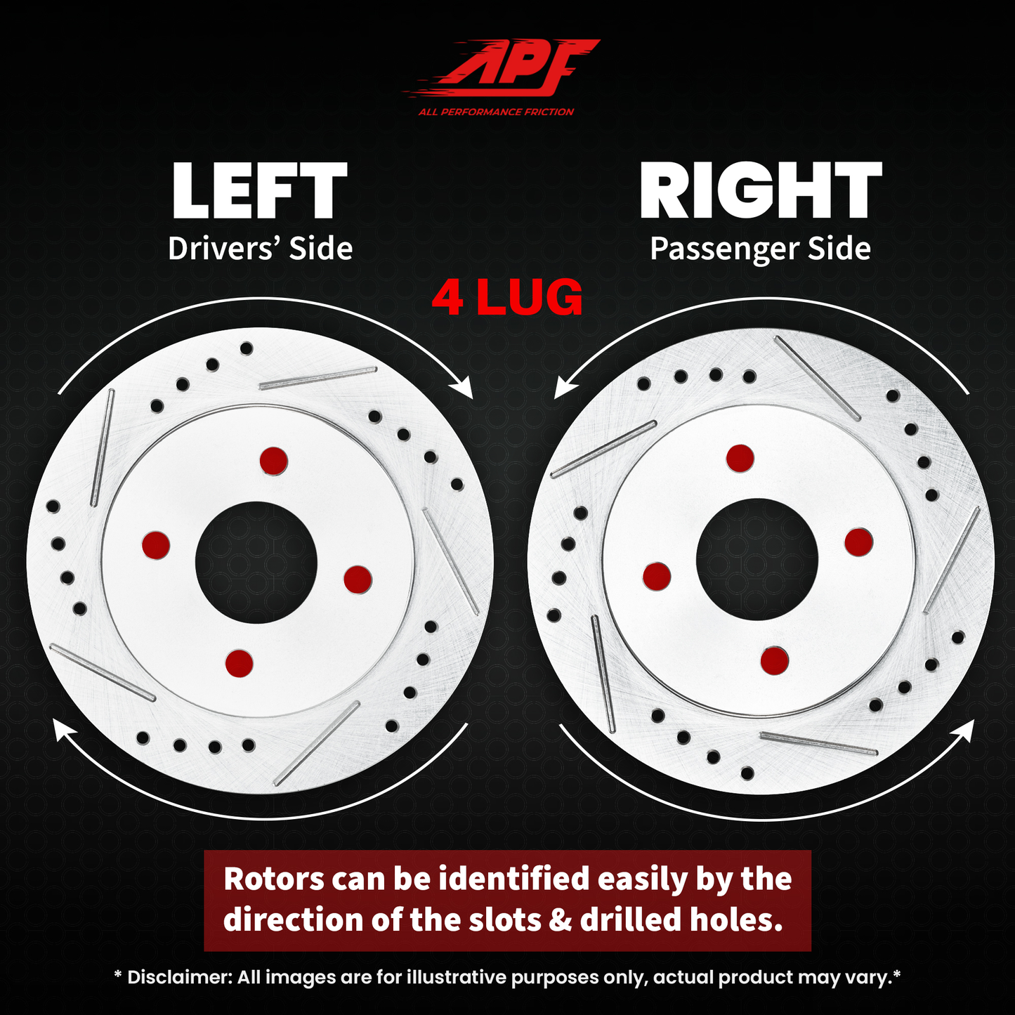 Infinity Roptors For Nissan Sentra (01-06), INFINITI G20 (01-02) Rear Brake Kit Rotors+