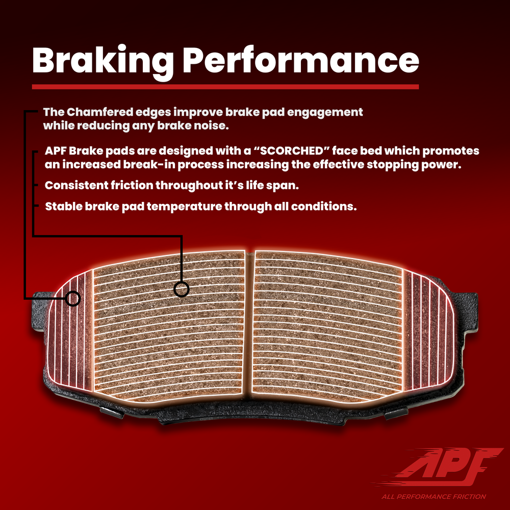 APF All Performance Friction Front and Rear Rotors and Pads Full Kit compatible with Volkswagen Beetle 2012 Zinc Drilled Slotted Rotors with Ceramic Carbon Fiber Brake Pads | $342.6