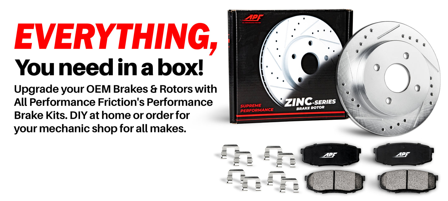 APF All Performance Friction Brake Kits