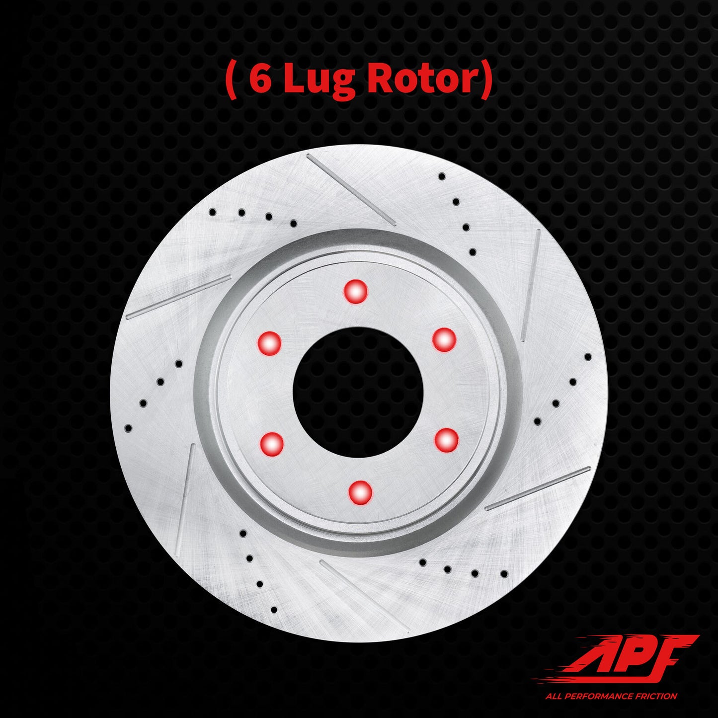 APF Rear Brake Kit compatible with INFINITI QX80 2014-2019 | Zinc